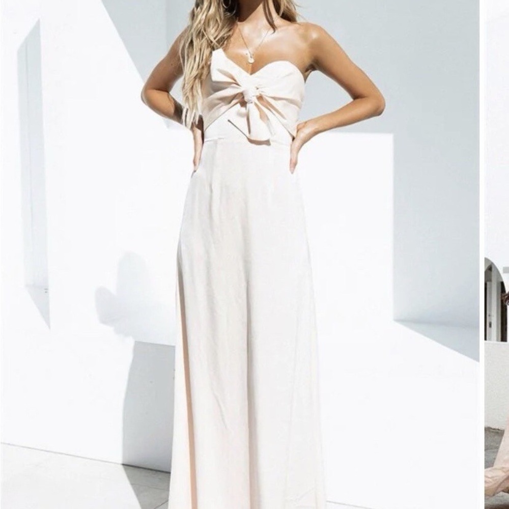 Sabo Skirt Skirt Venice Bridesmaid Dress in Blush (small)